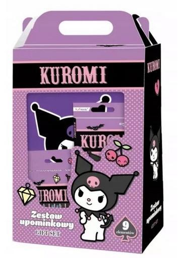 Zestaw upominkowy plastyczny Kuromi 9el BAMBINO