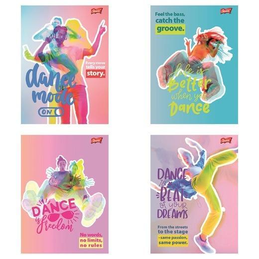 Zeszyt A5/60k linia Dance Mode (10szt), UNIPAP
