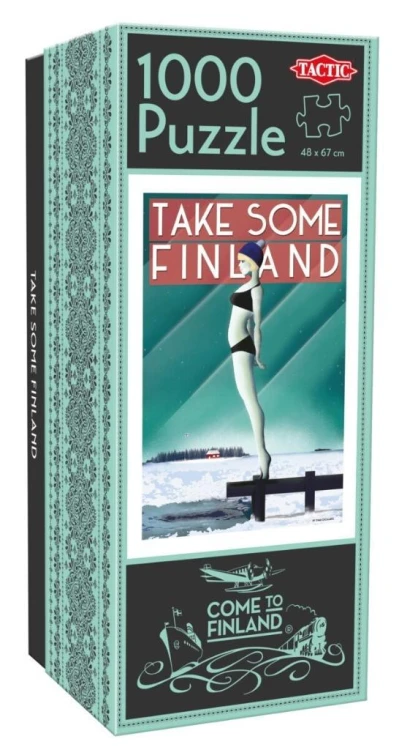 Puzzle 1000 Come to Finland: Take some Finland