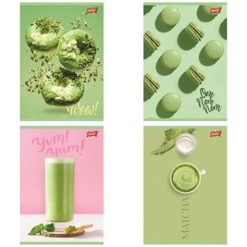 Zeszyt A5/60k linia Green Delicious (10szt)