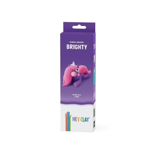 Hej Clay - Tęczowy Jednorożec Brighty, TM Toys