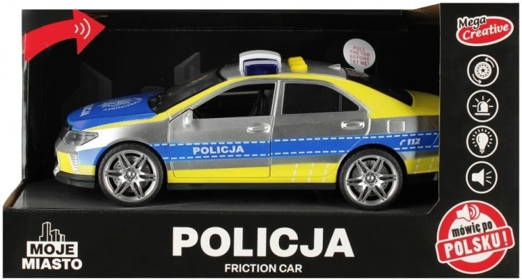 Auto policja Moje Miasto, Mega Creative
