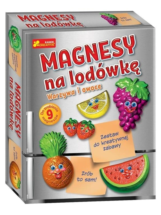 Zestaw do kreatywnej zabawy - Owoce i warzywa