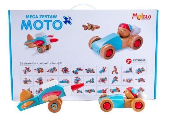 Mega zestaw Moto 36el, MalBlo