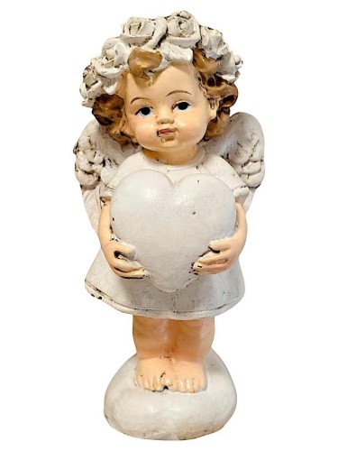 Figurka Aniołek z sercem 8cm