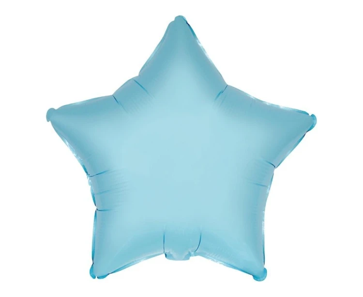 Balon foliowy Gwiazda niebieska 45cm