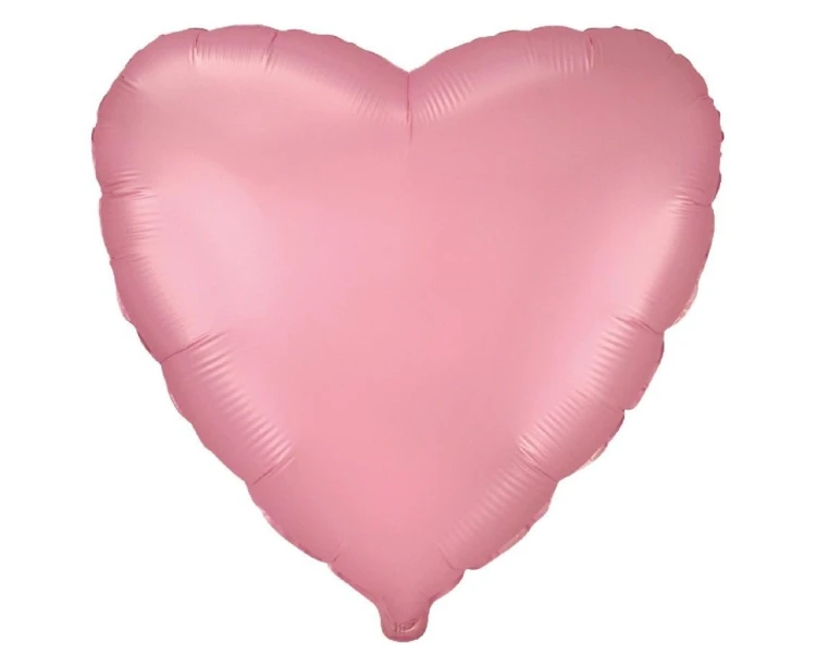 Balon foliowy Serce jasnoróżowy 45cm