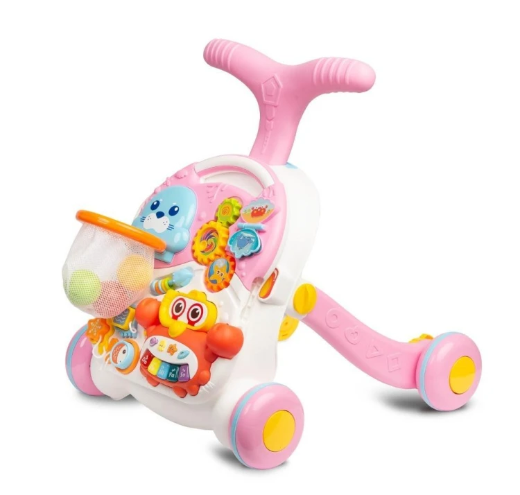 Pchacz - stolik 2w1 Spark pink, Toyz