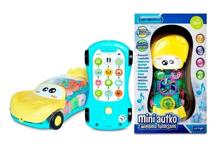 Mini autko z wieloma funkcjami E-Edu, Artyk