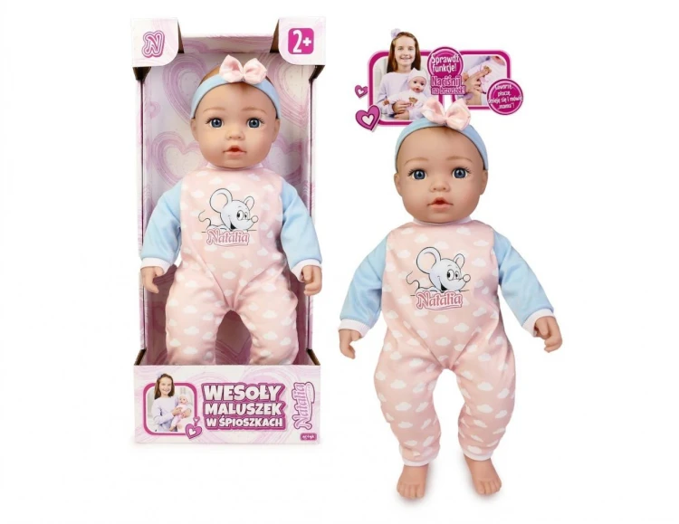 Lalka Natalia bobas funkcyjny 43cm, Artyk