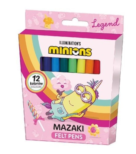 Mazaki Minionki 12 kolorów, Beniamin