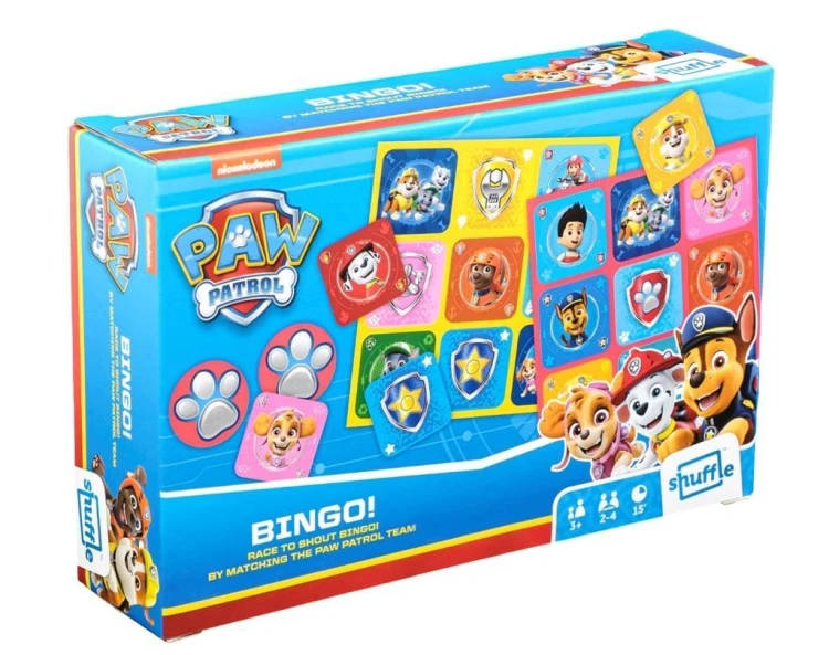 Shuffle - Paw Patrol Bingo! CARTAMUNDI, Cartamundi