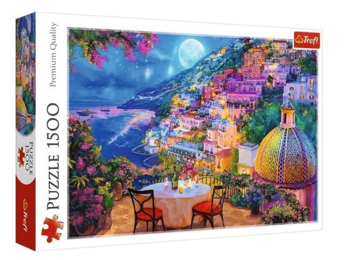 Puzzle 1500 Randka w Positano TREFL, Trefl