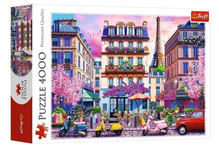 Puzzle 4000 Wiosna w Paryżu TREFL, Trefl