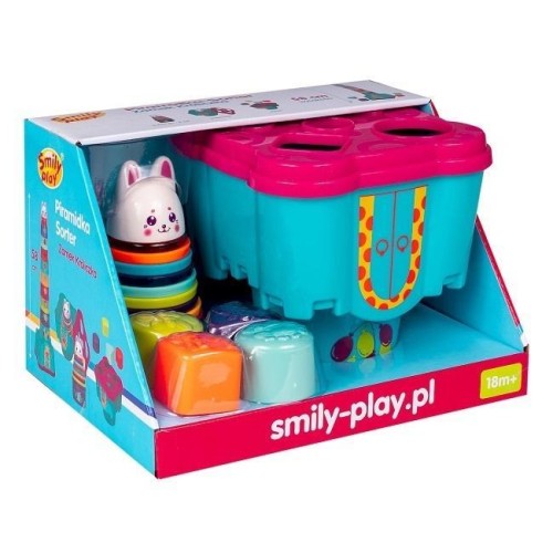 Zamek króliczka piramidka, Smily Play
