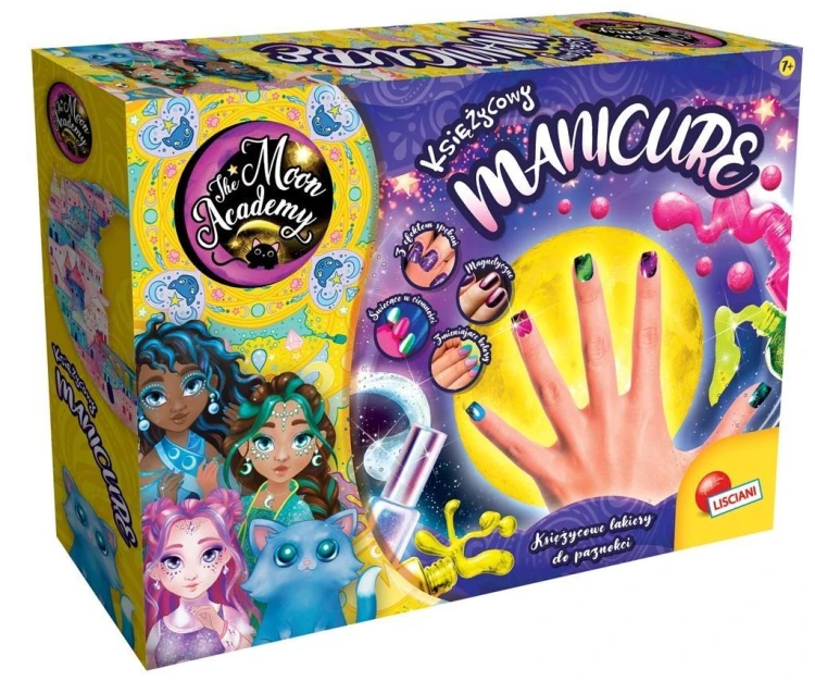 Moom Academy - Księżycowy manicure, Lisciani
