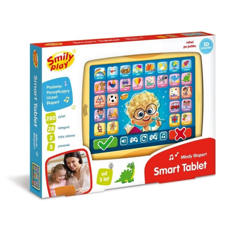 Smart Tablet młody ekspert, Smily Play