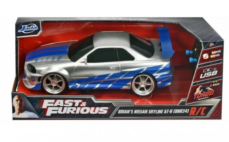Jada RC F&F Nissan Skyline GTR 1:16