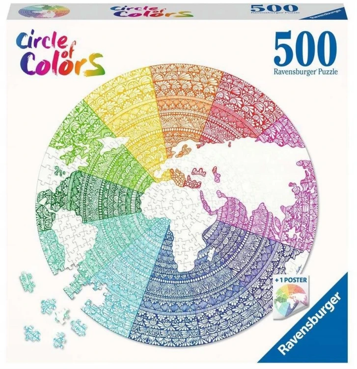 Puzzle 500 Mandala, Ravensburger