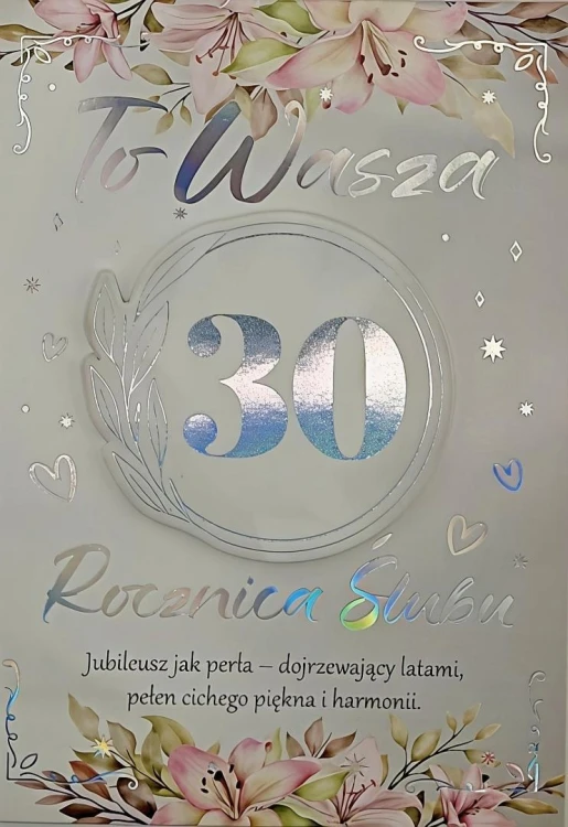 Karnet 3K Rocznica Ślubu