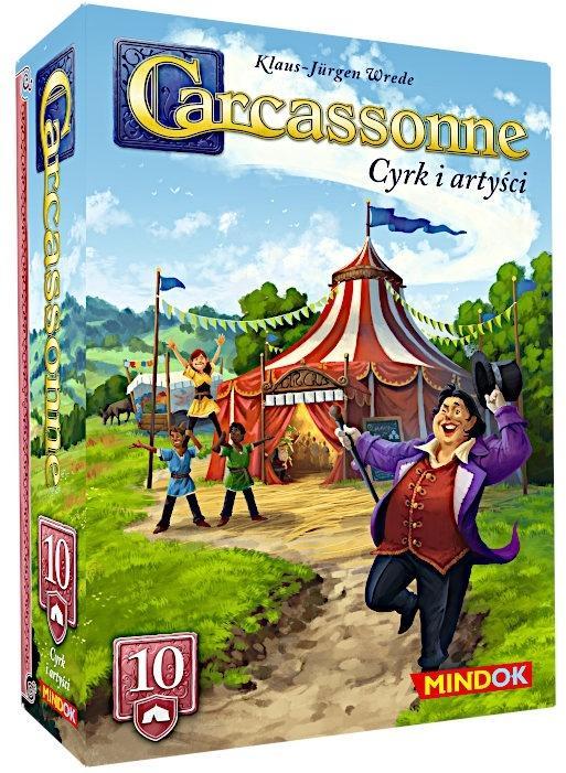 Carcassonne 3 Cyrk i Artyści Edycja 10