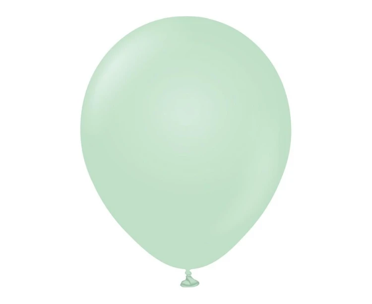 Balony macaron zielone 30cm 100szt