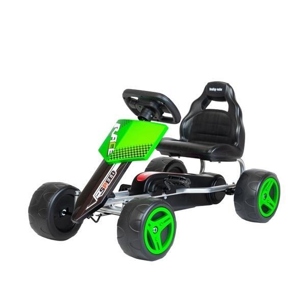 Gokart na pedały Speedy zielony, Baby Mix