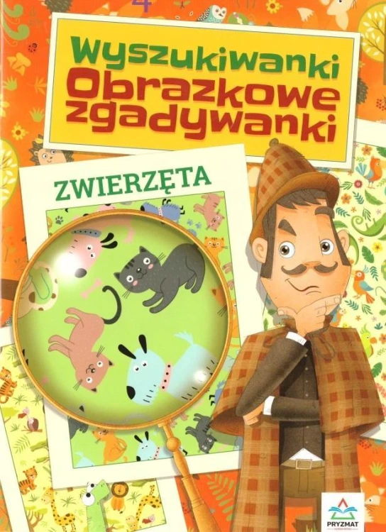 Wyszukiwanki obrazkowe zgadywanki. Zwierzęta w.2