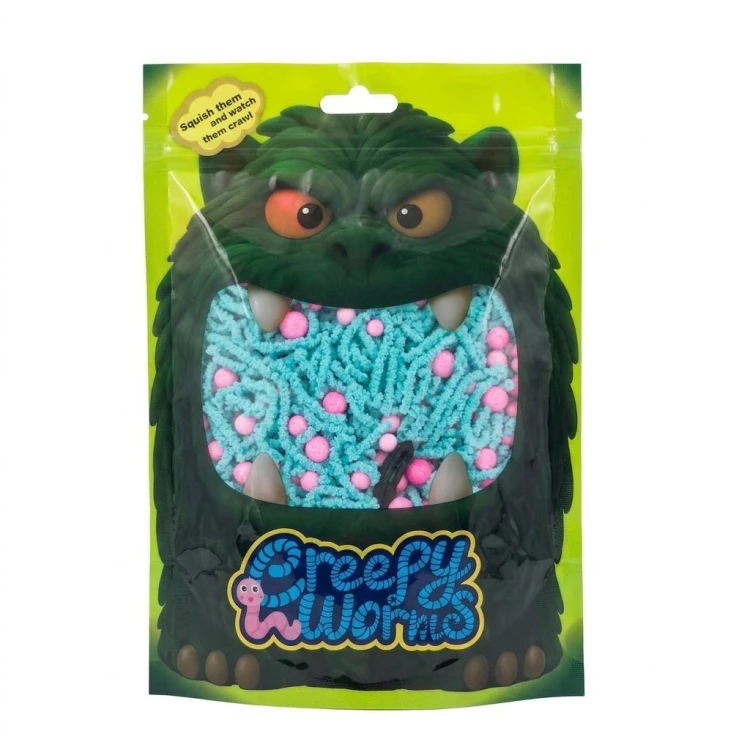 Creepy Worms Pink Blue, STnux