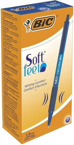 Długopis Soft Feel niebieski (12szt) BIC, BIC