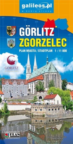 Plan - Zgorzelec/Gorlitz 1:11 000, praca zbiorowa