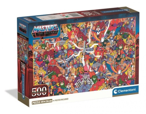 Puzzle 500 Impossible Masters Of The Universe