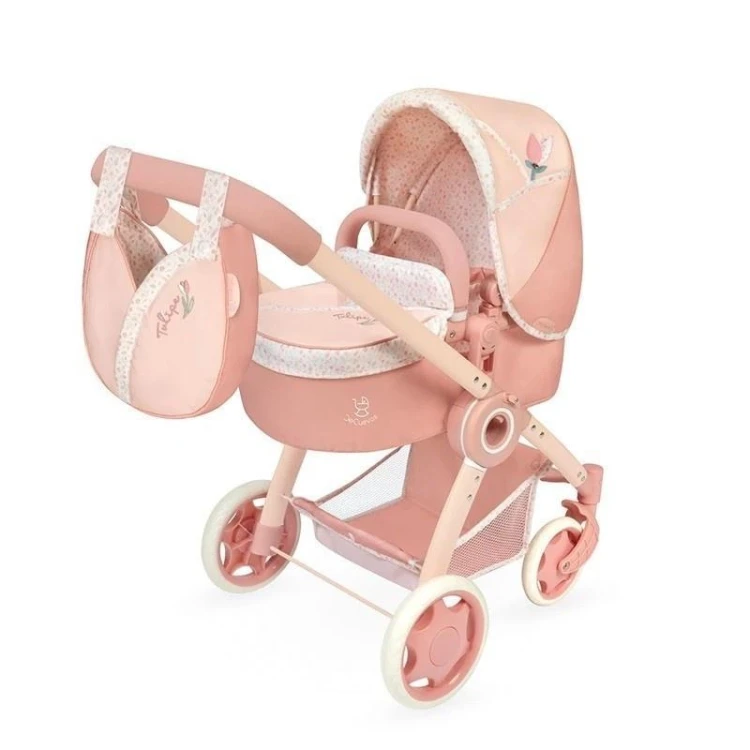 Wózek 3w1 Tulipe składany dla lalek do 44cm