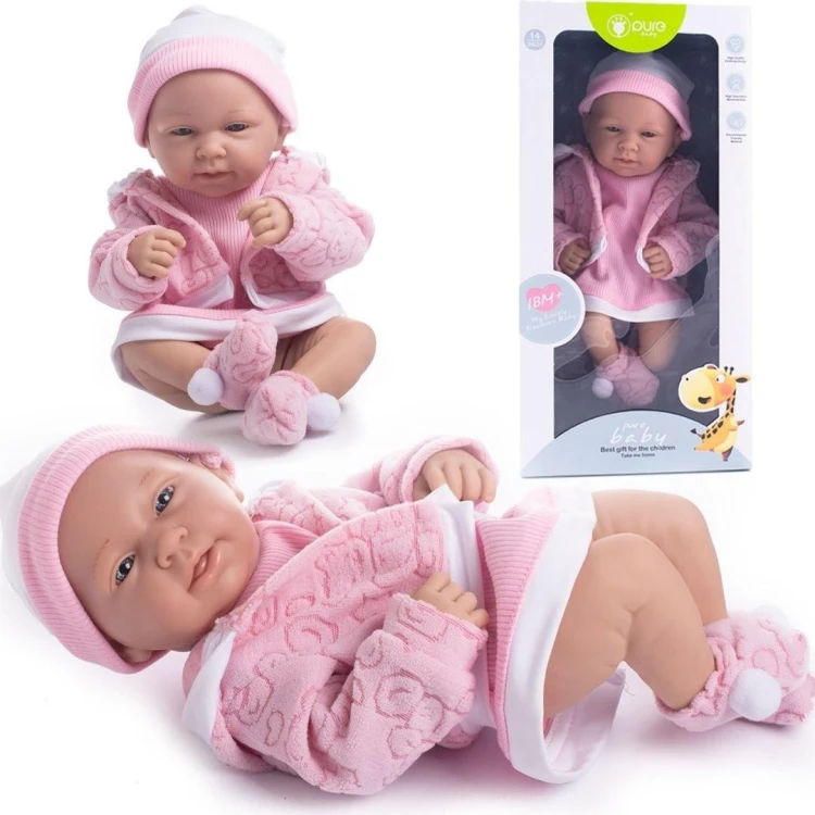 Lalka bobas niemowlak vinylowa lalka, Lena