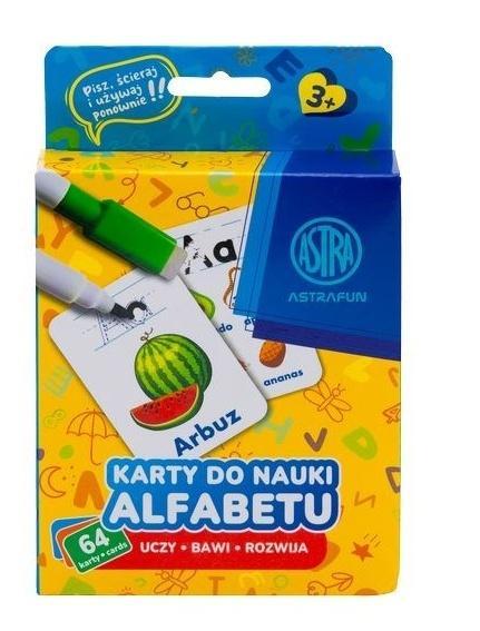 Karty edukacyjne Pisz i ścieraj ASTRA, Astra