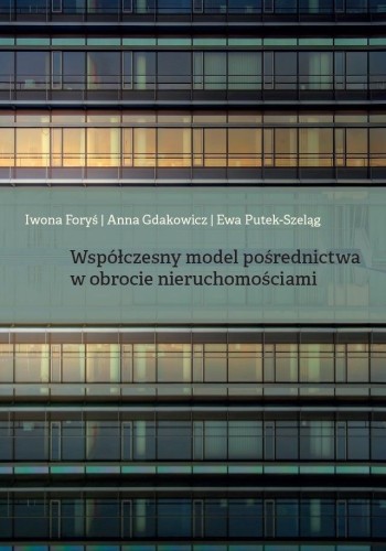 Współczesny model pośrednictwa w obrocie...