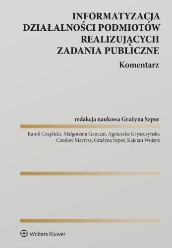 Informatyzacja działalności podmiotów...
