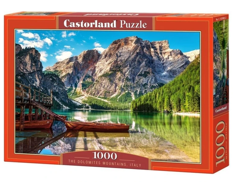 Puzzle 1000 Dolomity Włochy CASTOR, Castorland