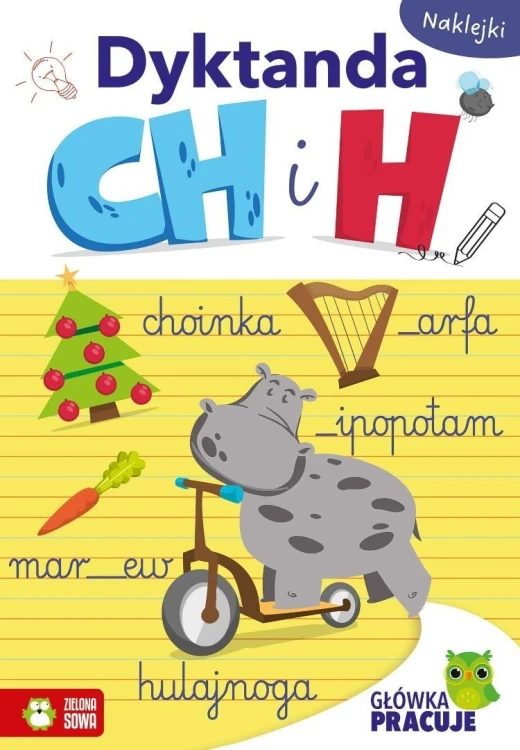 Główka pracuje. Dyktanda CH i H, praca zbiorowa