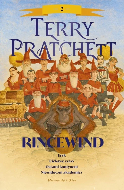 Rincewind T.2 (barwione brzegi), Terry Pratchett