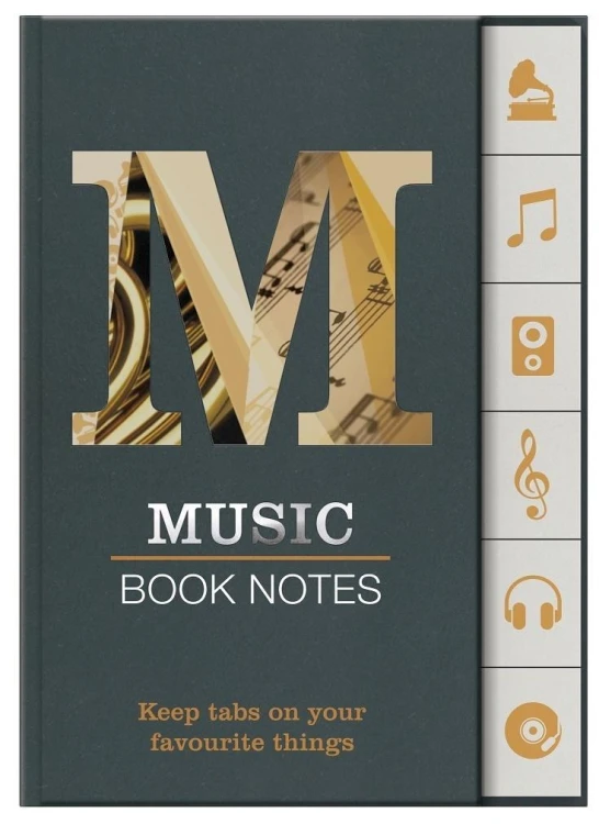 Book Notes - Music - zakładki znaczniki muzyka, IF