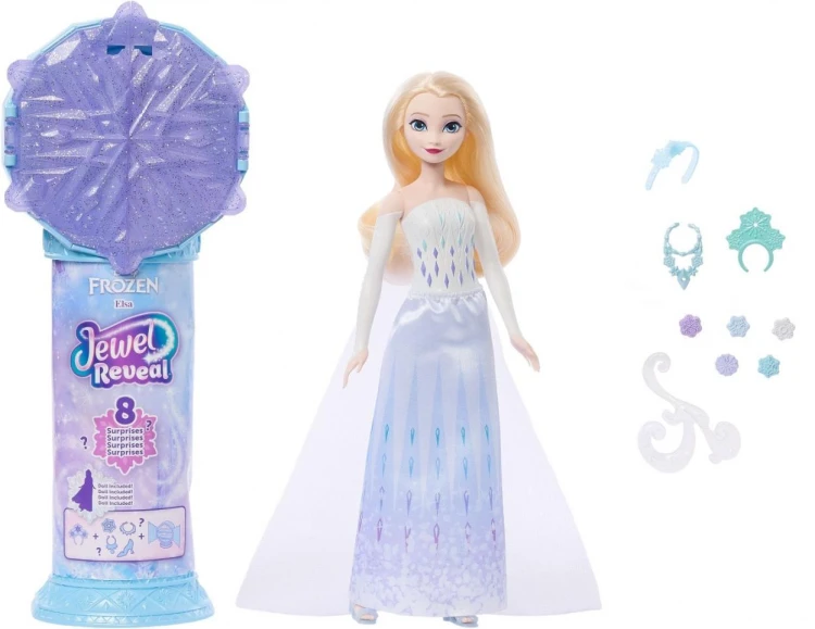 Disney Frozen Jewel Reveal Elsa, Mattel