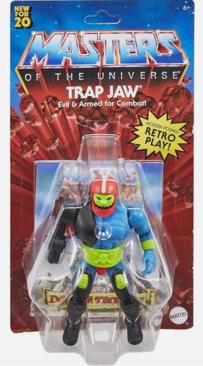 Masters Of The Universe Cartoon Trap Jaw, Mattel