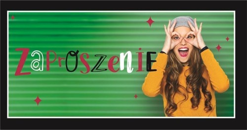 Zaproszenie Młodzieżowe (5szt)