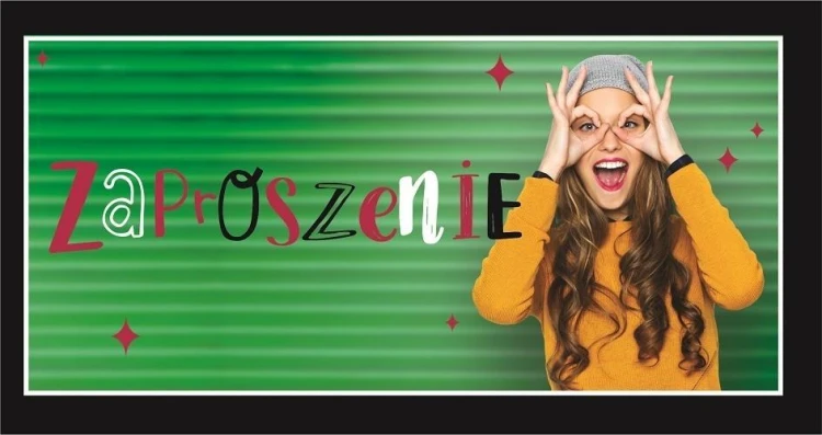 Zaproszenie Młodzieżowe (5szt)