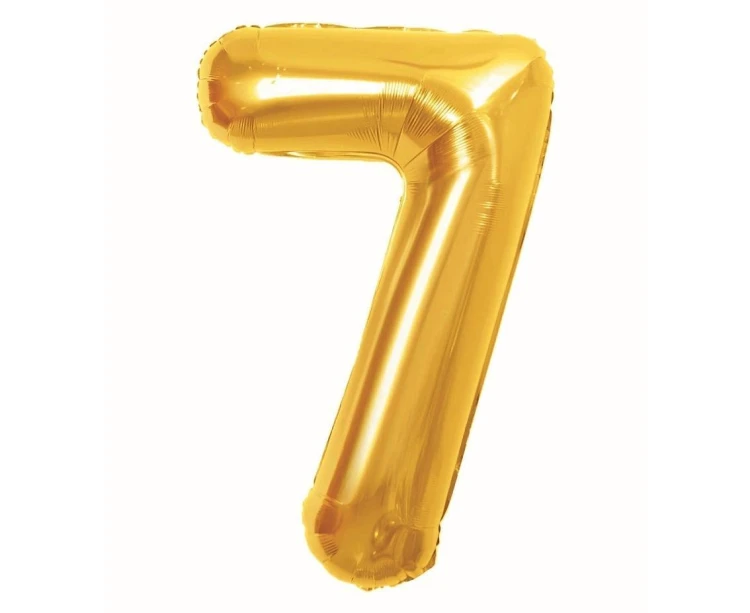 Balon foliowy B&C 7 Royal gold 85cm