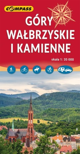 Mapa - Góry Wałbrzyskie i Kamienne 1:35 000 w.5