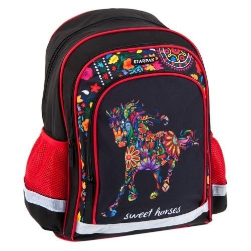 Plecak szkolny Horses, STARPAK