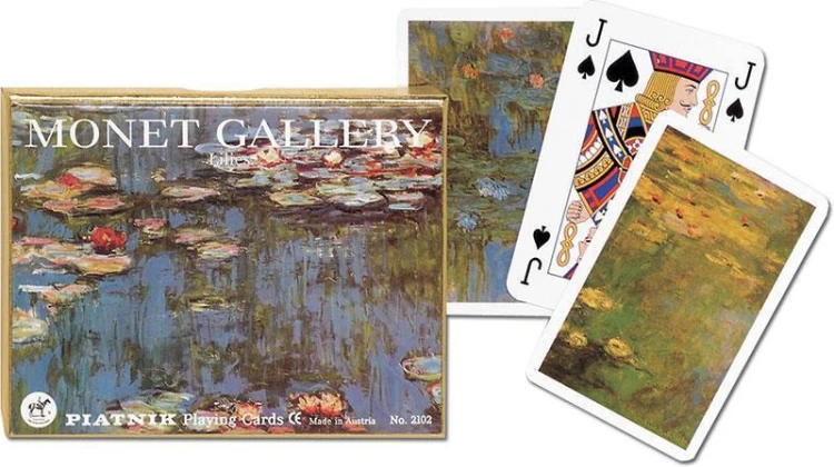 Karty standard Monet, Lilie PIATNIK, Piatnik
