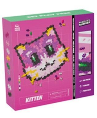 Plus-Plus Puzzle By Number - Kot 500el, Plus-Plus